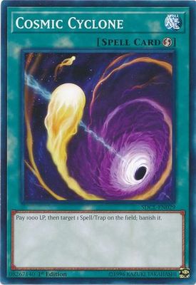 Cosmic Cyclone - SDCL-EN029 - Common 1st Edition Cyberse Link Singles