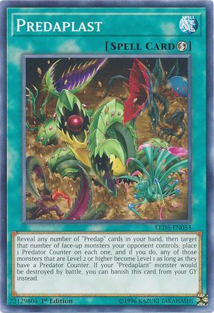 Predaplast - LED5-EN055 - Common 1st Edition Legendary Duelists: Immortal Destiny Singles
