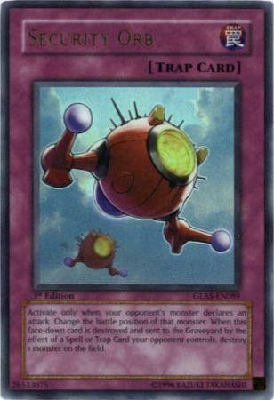 Security Orb - GLAS-EN089 - Ultra Rare 1st Edition Gladiator&#39;s Assault [GLAS] 1st Edition Singles