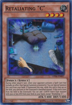 Retaliating &quot;C&quot; - OP04-EN007 - Super Rare OTS Tournament Pack 4 (OP04) *Espanol*