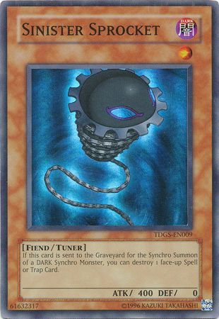Sinister Sprocket - TDGS-EN009 - Super Rare Unlimited The Duelist Genesis [TDGS] Unlimited Singles