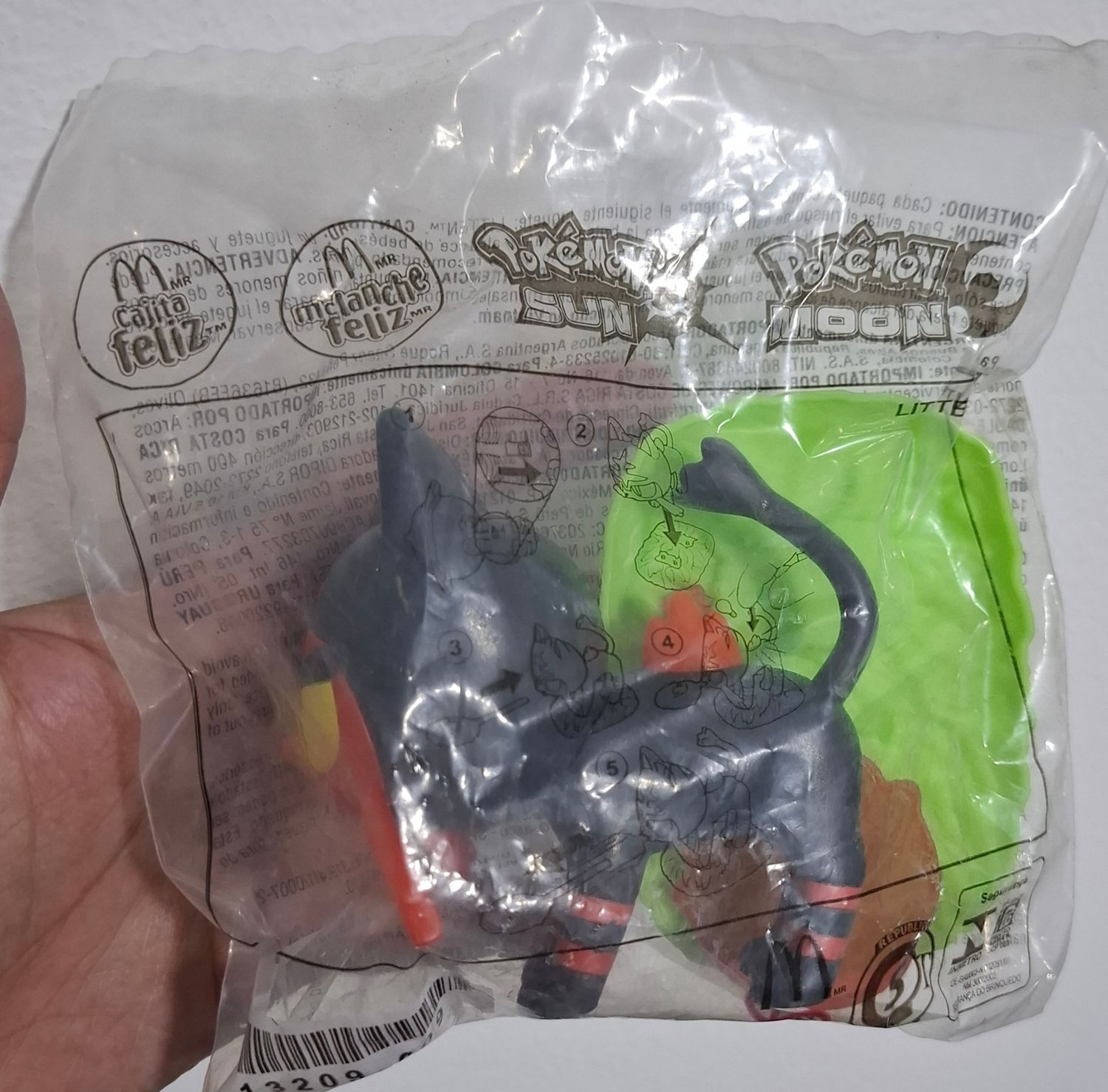 SH3 Litten Figura McDonald&#39;s Pokemon