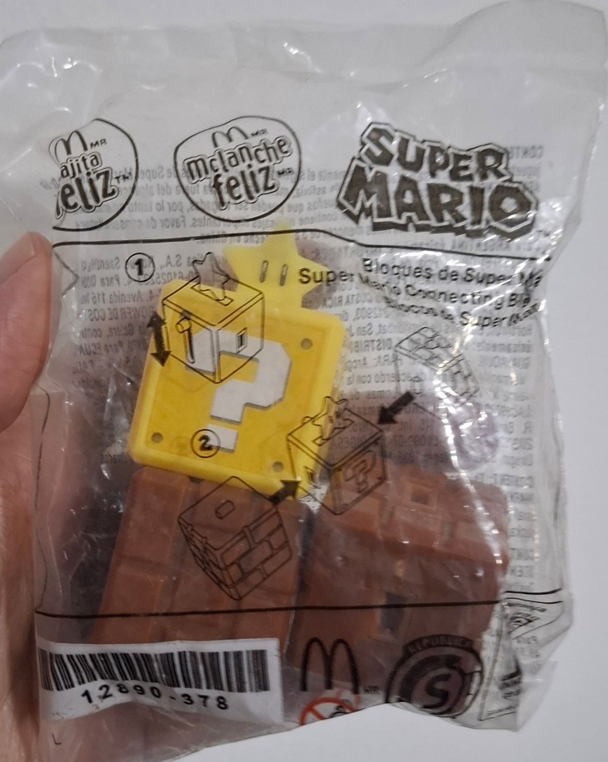 SH3 Cubos Mario Bros McDonald&#39;s Nuevo Sellado