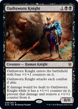 Oathsworn Knight 098/269 Throne of Eldraine Singles