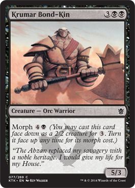 Krumar Bond-Kin 077/269 Khans of Tarkir Singles