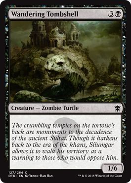 Wandering Tombshell 127/264 Dragons of Tarkir Singles (Español)