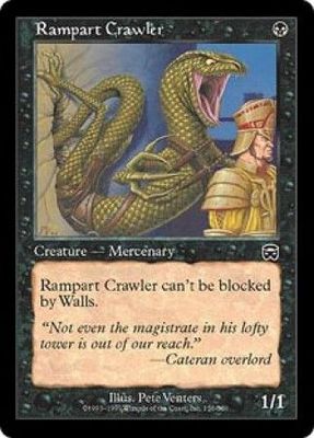 Rampart Crawler Mercadian Masques Singles