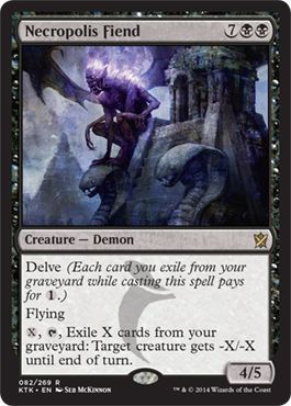 Necropolis Fiend 082/269 Khans of Tarkir Singles