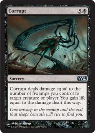 Corrupt 91/249 - Magic 2014 (M14) Singles