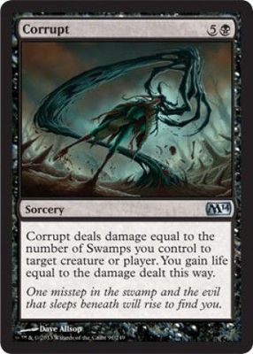 Corrupt 91/249 - Magic 2014 (M14) Singles (Español)