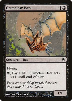 Grimclaw Bats 45/165 - Darksteel (DST)