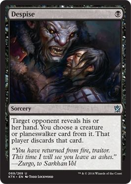 Despise 069/269 - Khans of Tarkir Singles (Español)