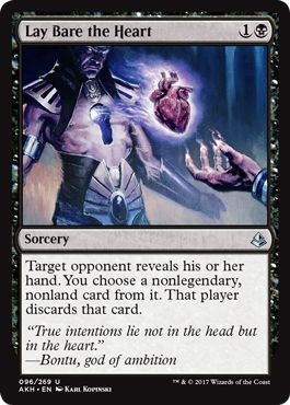 Lay Bare the Heart 096/269 - Amonkhet Singles