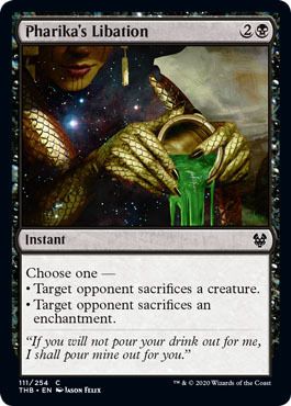 Pharika&#39;s Libation 111/254 Theros: Beyond Death Singles  (Español)
