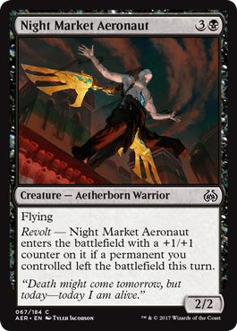 Night Market Aeronaut 067/184 - Aether Revolt Singles