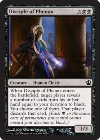 Disciple of Phenax 84/249 - Theros Singles (Español)