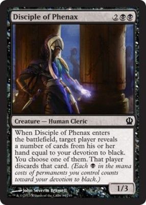 Disciple of Phenax 84/249 - Theros Singles (Español)