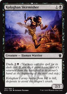 Kolaghan Skirmisher 107/264 Dragons of Tarkir Singles (Español)