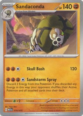 Sandaconda - 010/015 - Promo Pokemon McDonald&#39;s Promos (Español)