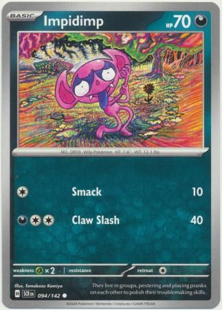 Impidimp - 094/142 - Common Scarlet &amp; Violet: Stellar Crown Singles