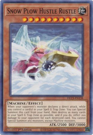 Snow Plow Hustle Rustle - DLCS-EN138 - Common 1st Edition Dragons of Legend The Complete Series 1st Edition Singles