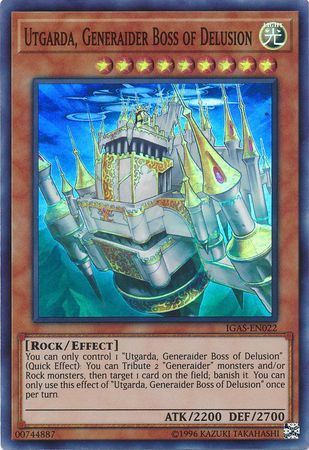 Utgarda, Generaider Boss of Delusion - IGAS-EN022 - Super Rare Unlimited Ignition Assault Unlimited Singles