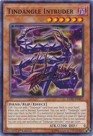 Tindangle Intruder - EXFO-EN013 - Common 1st Edition Extreme Force [EXFO] 1st Edition Singles (espanol)