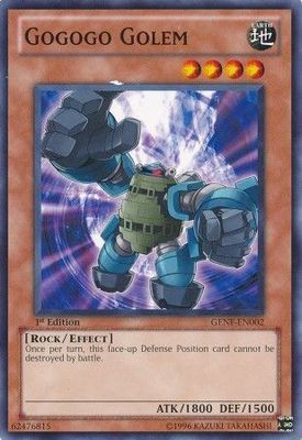 Gogogo Golem - GENF-EN002 - Common 1st Edition Generation Force 1st Edition Singles