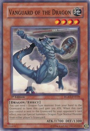 Vanguard of the Dragon - RGBT-EN038 - Common 1st Edition Raging Battles [RGBT] 1st Edition Singles
