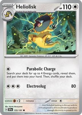 Heliolisk - 155/191 - Common Scarlet &amp; Violet: Surging Sparks Singles