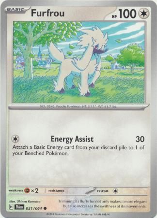Furfrou - 051/064 - Common Shrouded Fable Singles