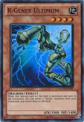 R-Genex Ultimum - HA03-EN047 - Super Rare Unlimited Hidden Arsenal 3 [HA03] Unlimited Singles
