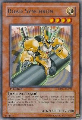 Road Synchron - DP09-EN002 - Rare 1st Edition Duelist Pack: Yusei 2 [DP09] 1st Edition Singles