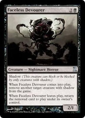 Faceless Devourer Time Spiral Singles (Español)