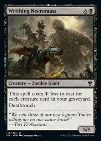 Writhing Necromass 115/281 - Dominaria United Singles