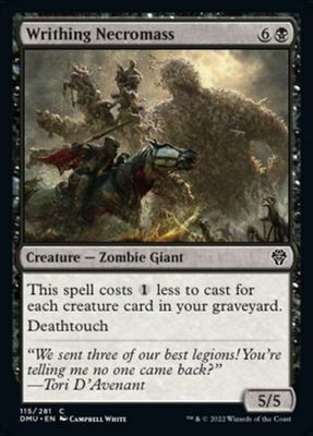 Writhing Necromass 115/281 - Dominaria United Singles