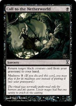 Call to the Netherworld 97/301 - Time Spiral Singles (Español)