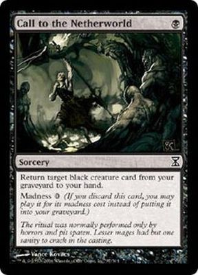 Call to the Netherworld 97/301 - Time Spiral Singles