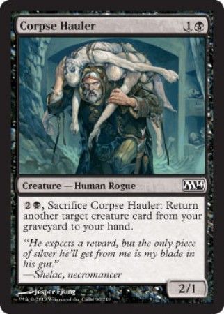 Corpse Hauler 90/249 - Magic 2014 (M14) Singles (Español)