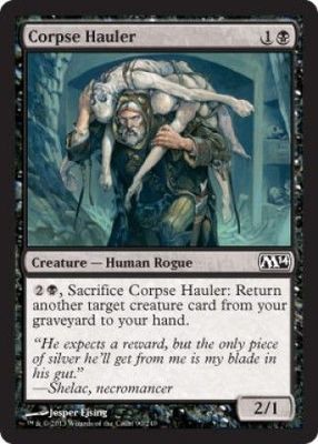 Corpse Hauler 90/249 - Magic 2014 (M14) Singles (Español)