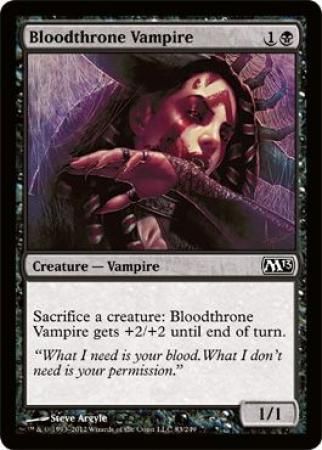 Bloodthrone Vampire 83/249 -Magic 2013 (M13) Singles (Español)