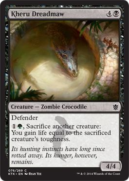 Kheru Dreadmaw 076/269 Khans of Tarkir Singles