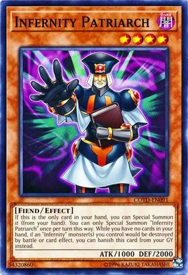 Infernity Patriarch - COTD-EN091 - Common Unlimited Code of the Duelist Unlimited Singles (espanol)