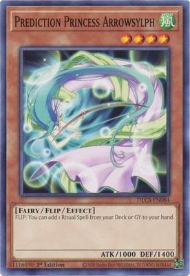 Prediction Princess Arrowsylph - DLCS-EN084 - Common 1st Edition Dragons of Legend The Complete Series 1st Edition Singles