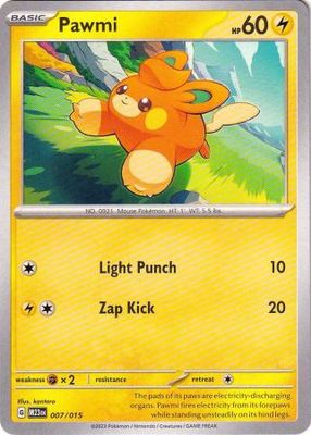 Pawmi - 007/015 - Promo Pokemon McDonald&#39;s Promos (Español)