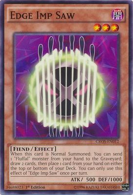 Edge Imp Saw - CROS-EN012 - Common 1st Edition Crossed Souls 1st Edition Singles