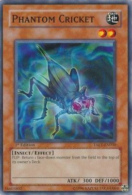 Phantom Cricket - TAEV-EN030 - Common 1st Edition Tactical Evolution [TAEV] 1st Edition Singles