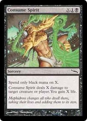 Consume Spirit Mirrodin Singles