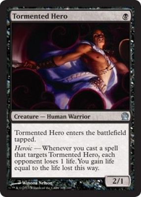 Tormented Hero 108/249 - Theros Singles