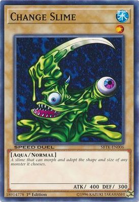 Change Slime - SBTK-EN006 - Common 1st Edition Speed Duel: Trials of the Kingdom Singles (espanol)